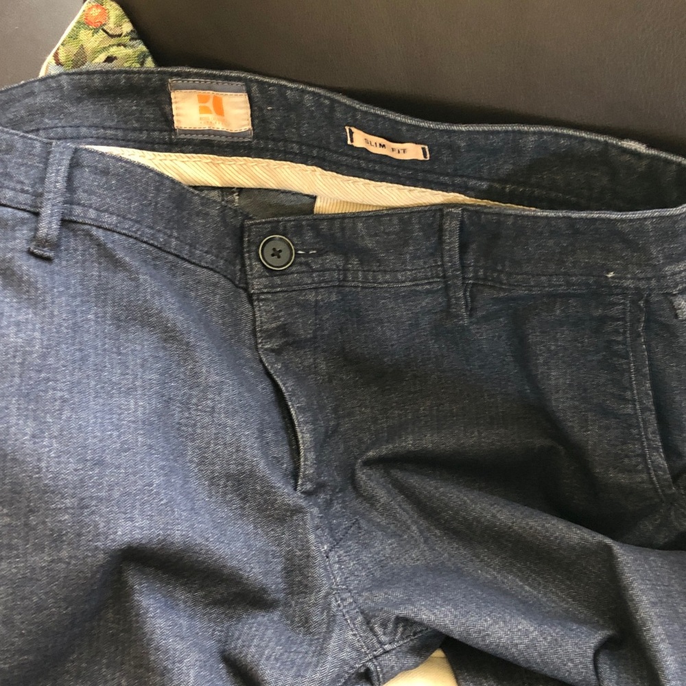 Hugo Boss Denim Blue Pants